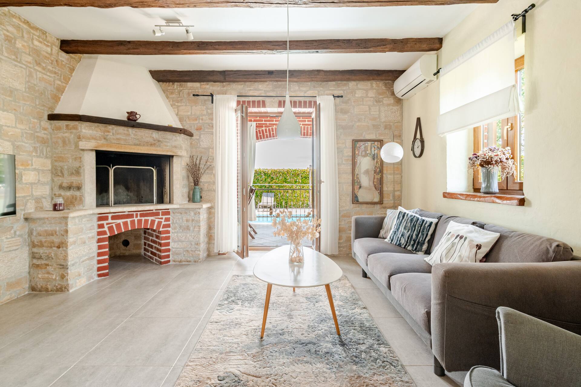 The living room